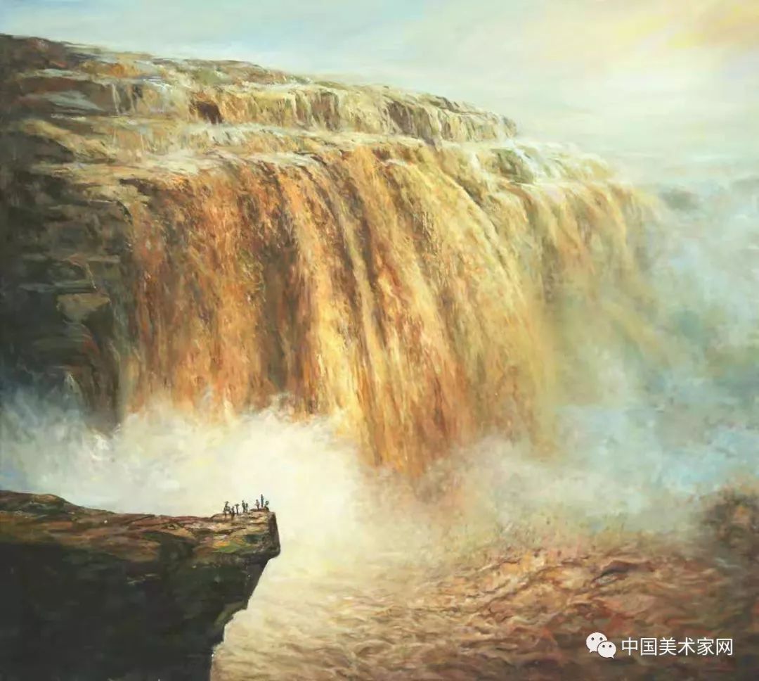 油画家陈健早期作品,陈健画家作品