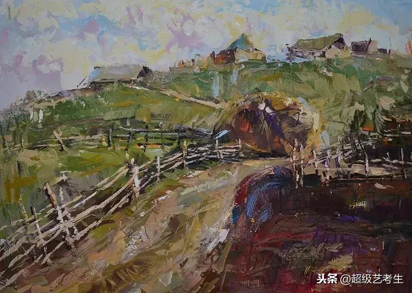 色彩初级教程之风景写生,色彩风景写生步骤及方法