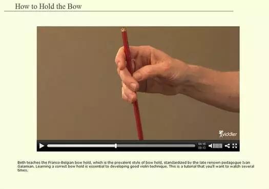 bethblackerby老师33张图教你学会小提琴如何持弓？