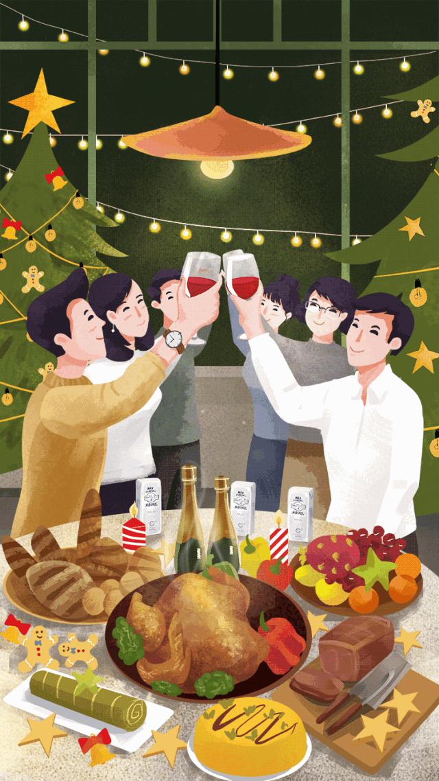 圣诞节文案精选配图,圣诞节品牌借势海报文案