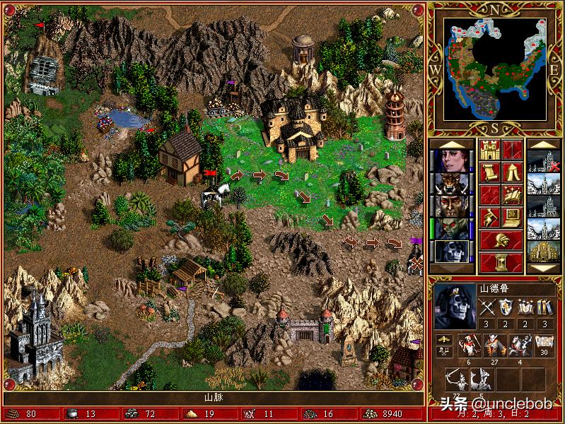 英雄无敌3脆弱平衡失控，电脑瞬间崩盘