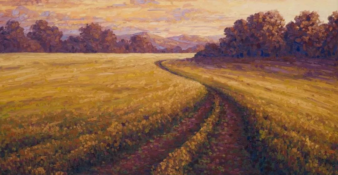 唯美壮丽的印象派风景油画,意境优美的古典风景油画欣赏