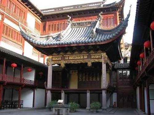 上海古豫园遗址,豫园商城的建筑年代