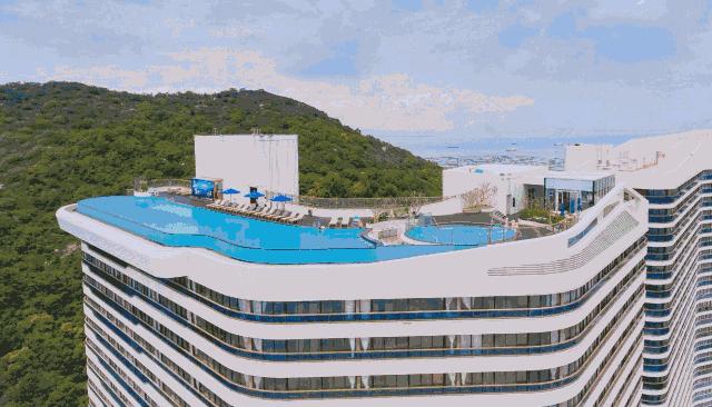 海陵岛北洛秘境度假酒店天际泳池,阳江海陵岛北洛秘境酒店团购