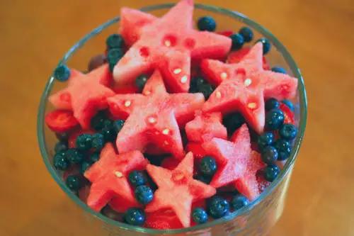 西瓜花切法大全,西瓜果盘的切法