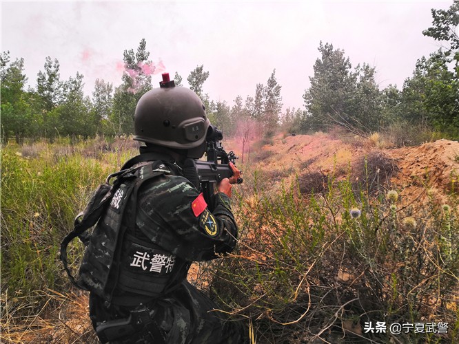 魔鬼周训练武警特战队员宣誓出征,魔鬼周训练天狼突击队