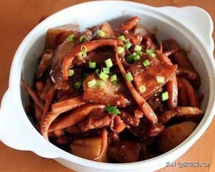 鱿鱼干的正确泡发方法鱿鱼炖汤,鱿鱼干的骨头功效与营养价值