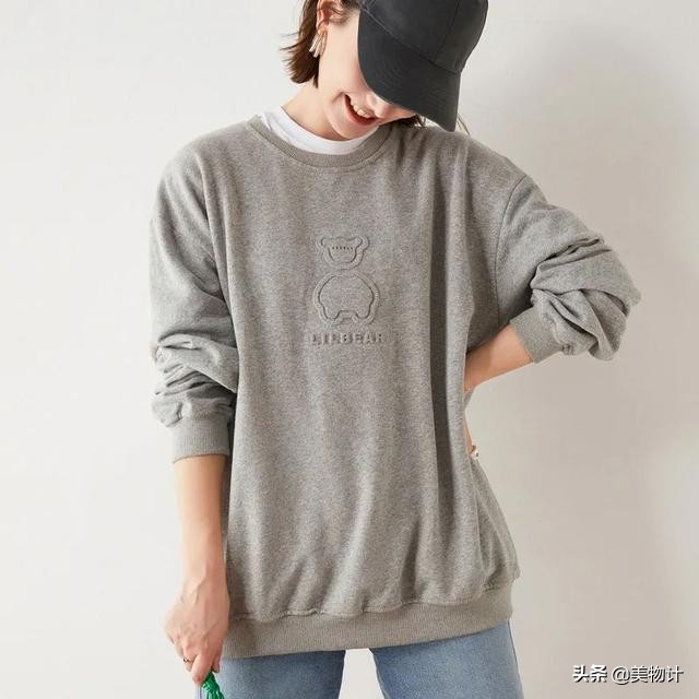 早秋洋气卫衣,适合深秋的卫衣