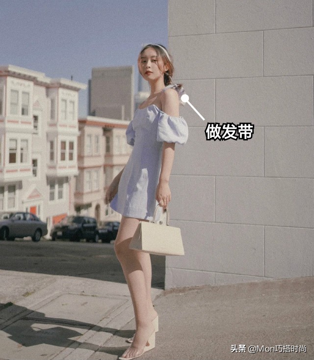 丝巾有几种戴法视频,春天的丝巾流行这样系