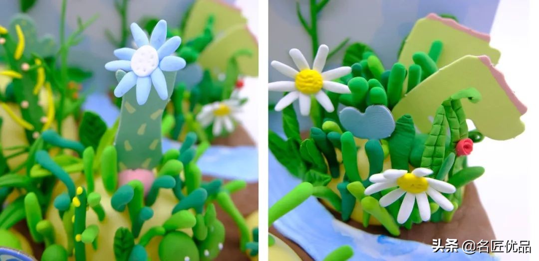 好玩又好看的粘土手工,简单的国庆节粘土手工方案