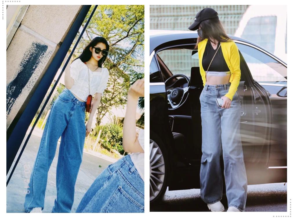 宽松老爹裤的搭配才时髦,老爹裤的搭配才时髦