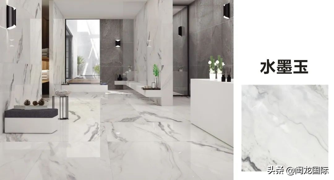 深素色瓷砖效果图大全欣赏,新中式拼花瓷砖效果图大全