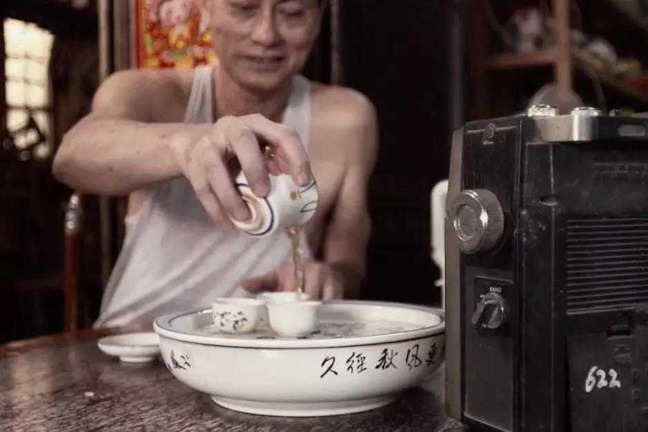 潮州传统茶室,潮州古城老街有一家茶馆