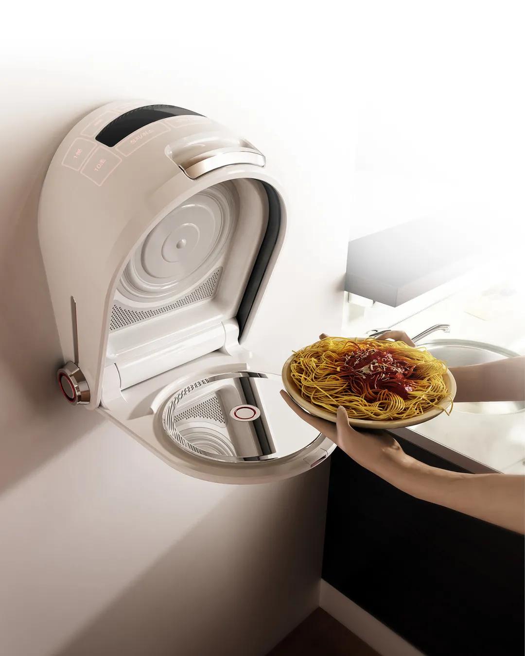 橱柜设计微波炉摆放设计,微波炉隐藏设计