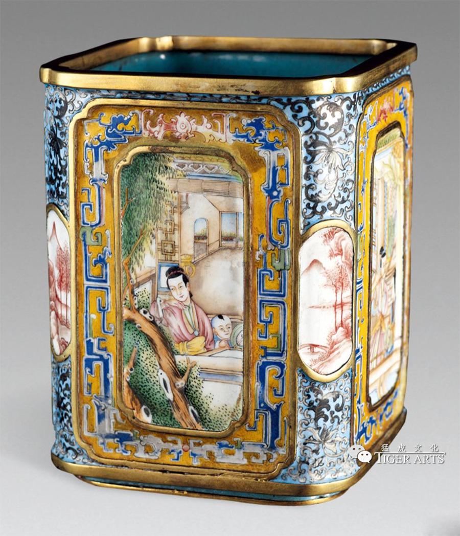 笔筒文艺中式,笔筒竹子论语