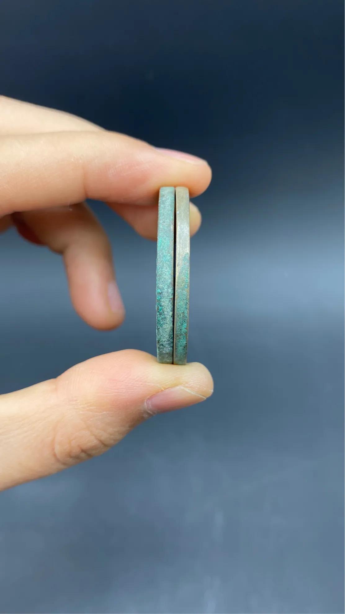 北宋小平钱哪个值钱图片,北宋小平钱篆书大字元佑通宝