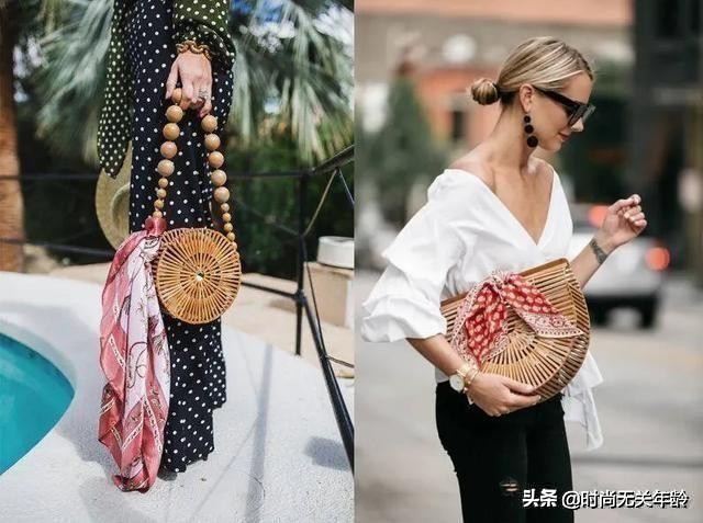 夏季百搭草编包,夏天的包界大咖草编包包