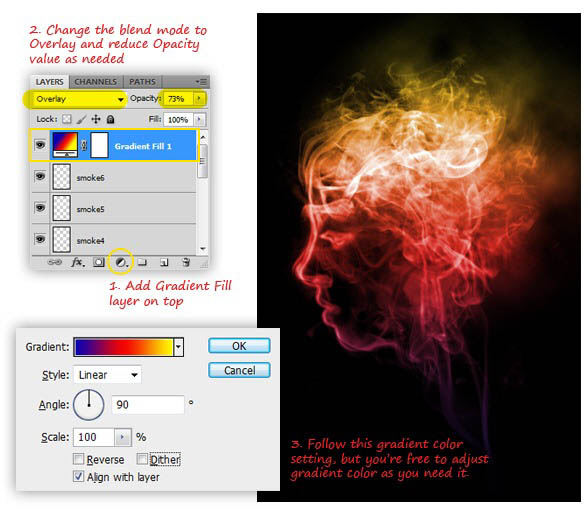 ps用画笔和滤镜打造美丽的光束,photoshop烟雾怎么做