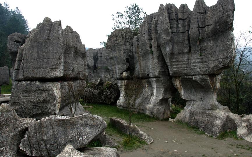 重庆万盛石林奇观,鬼斧神工石林景区