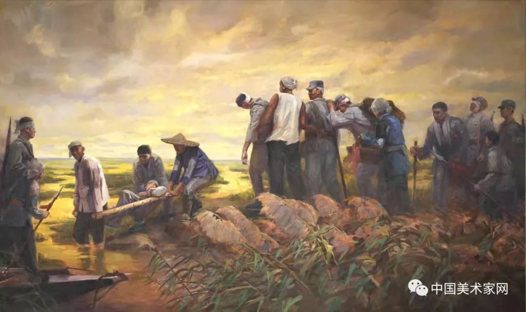 油画家陈健早期作品,陈健画家作品