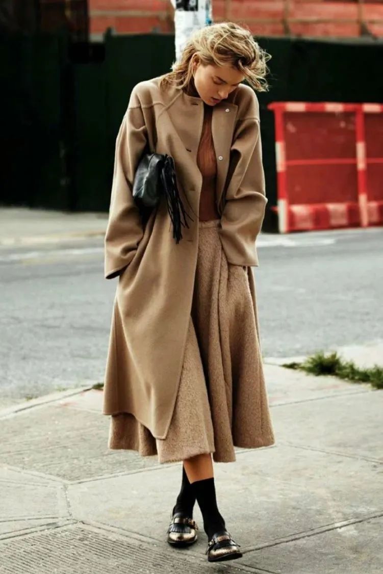 别再露脚踝了,今冬不流行露脚踝了露袜才更时髦