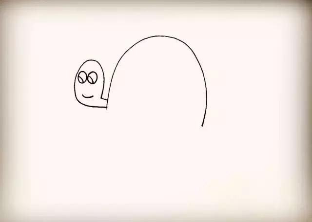 儿童画小乌龟简笔画视频,创意小乌龟儿童画图文
