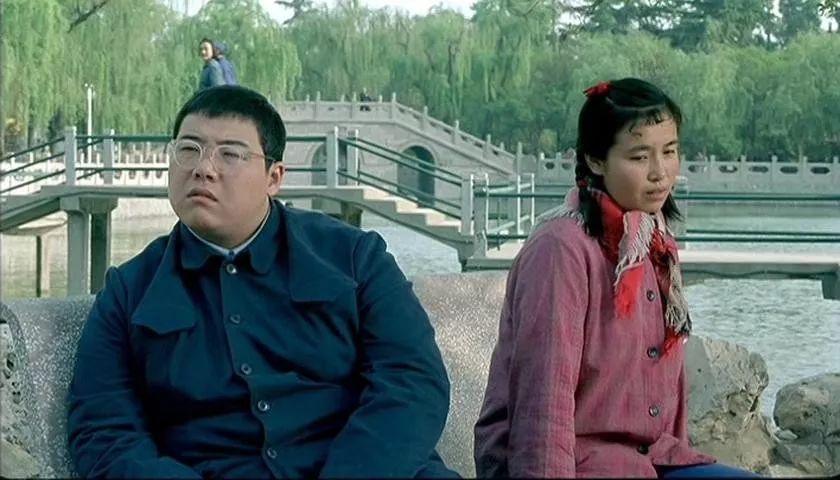 地位与张艺谋不相上下，他第一次做导演，扯掉了理想主义的遮羞布