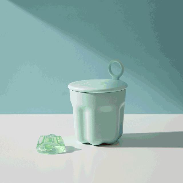 这只果冻太可了！高颜值，保温保冷，既是水杯也是轻食杯