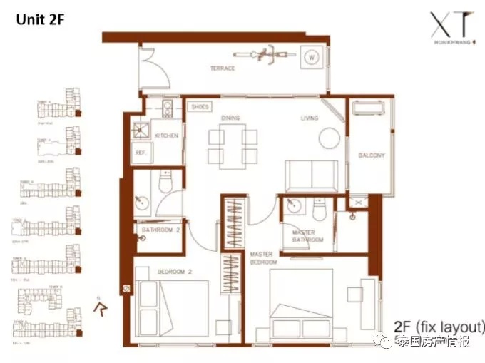 XTHuaikhwang推出10套包租房源，包租2年每年固定收益6%
