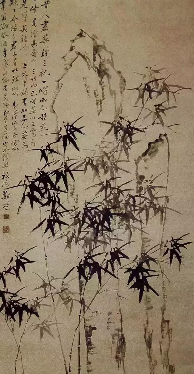 郑板桥画竹古今一绝,郑板桥竹画鉴赏