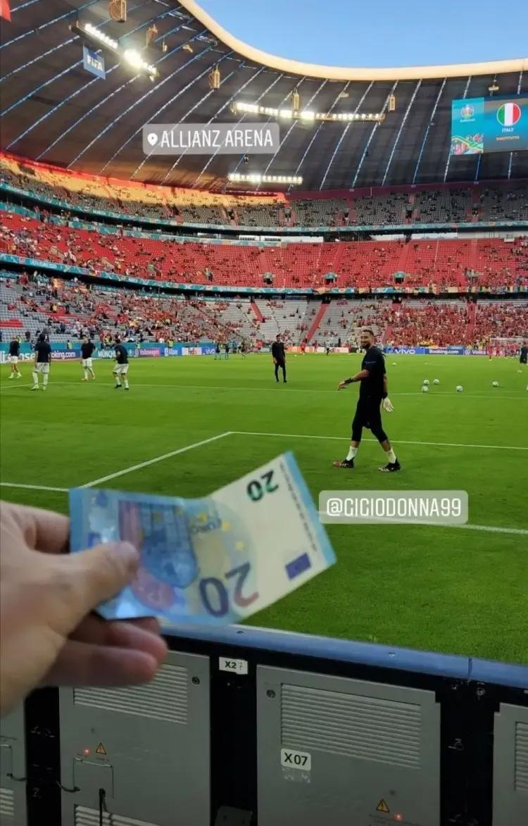 这是看不起我意大利的小门神，意大利要夺冠了