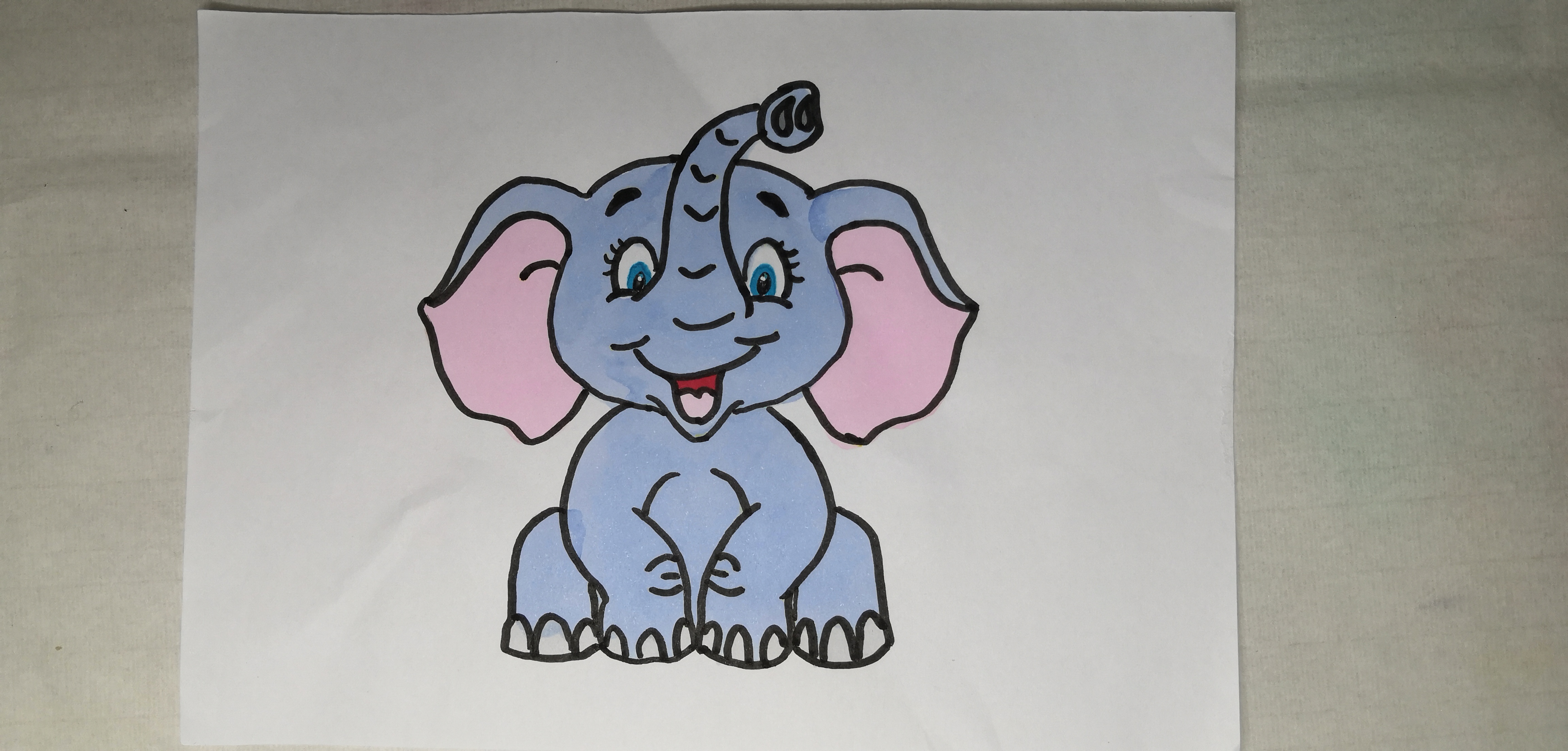 亲子简笔画各种动物,亲子互动的简笔画小动物