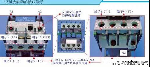 三相交流接触器原理和详细接线法,cjt1-40交流接触器如何接线