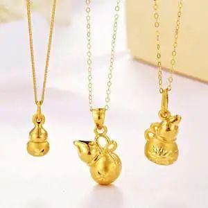 七夕黄金首饰推荐吊坠,伊丽莎白黄金吊坠寓意