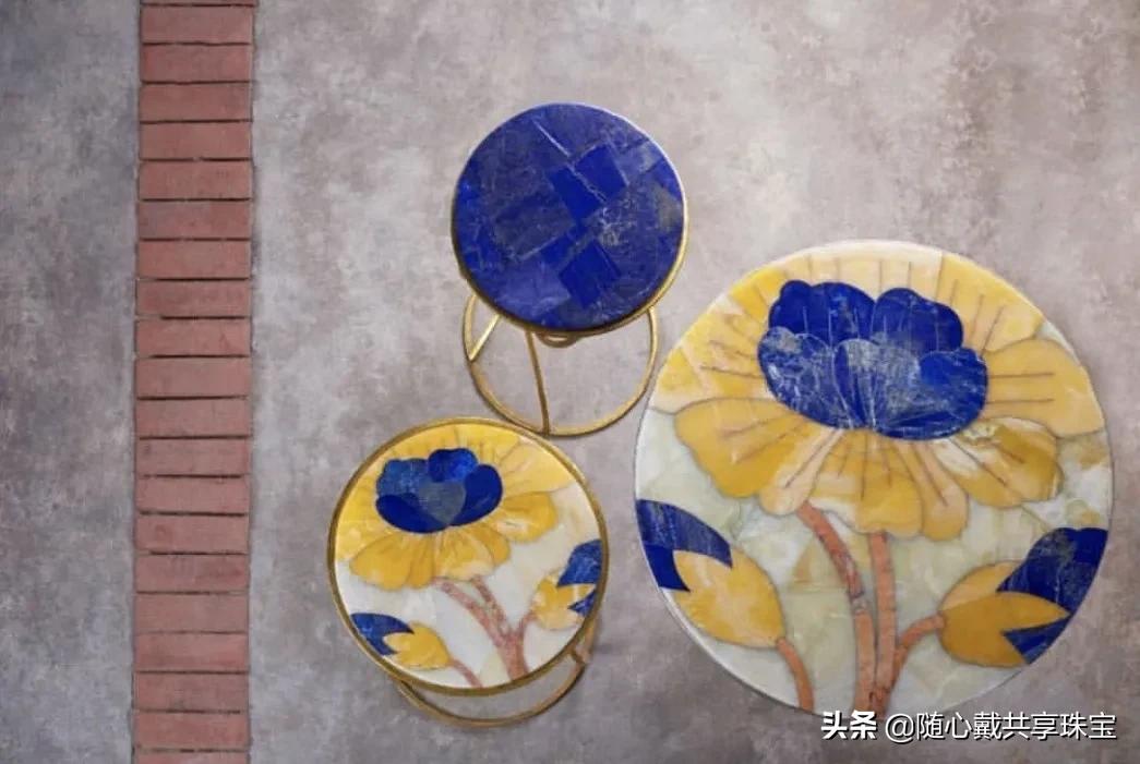 蓝色瑰宝青金石,青金石自然界的蓝色