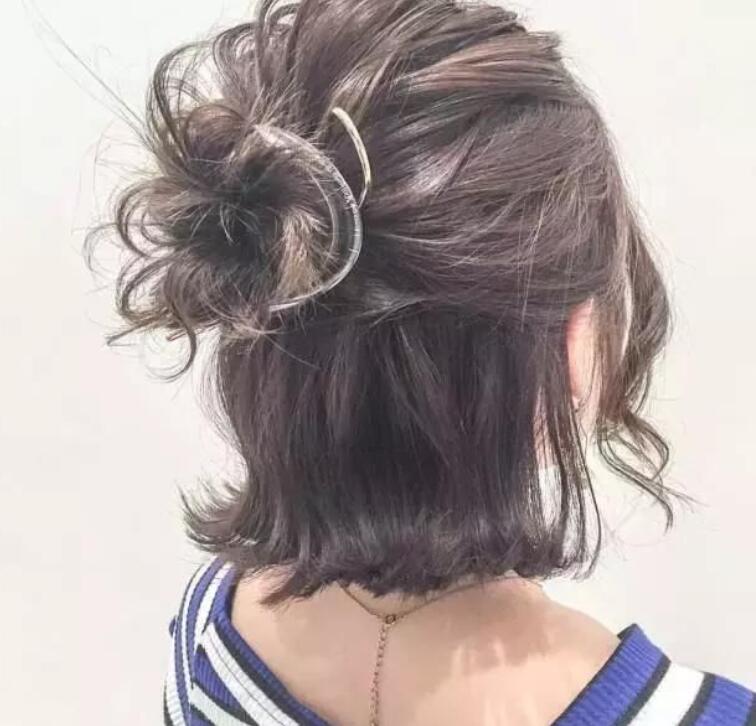 齐肩短发怎么扎好看丸子头,齐肩短发怎么扎好看儿童