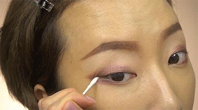 单眼皮肿眼泡眼尾上翘眼妆画法,单眼皮眼妆的画法初学者视频