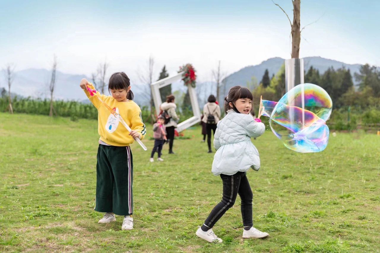 重庆周边游最美的季节赏天坪花海,重庆叠石花谷景区