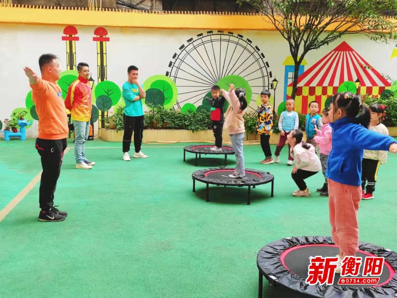 衡阳市策划开展大众蹦床选拔活动选拔后备人才蓄力省运会
