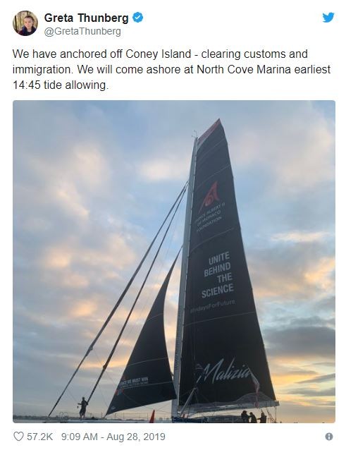 “硬核环保”的瑞典人：中学生帆船横跨大西洋，老教授登台呼吁吃人肉