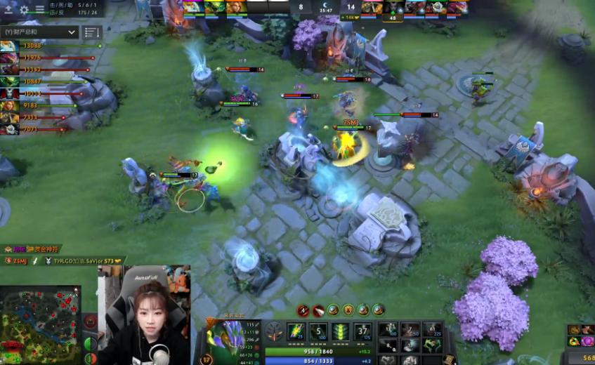 Dota2：马P鲷3v5大赛2比0带走六级勇士联赛11冠队伍，p神暴走！