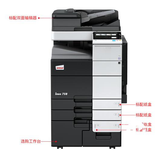 一体化商务解决方案专家徳凡A3多功能复合机系列