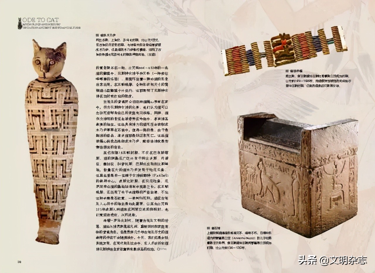 在古埃及神话中的猫传说,古埃及和猫的历史故事