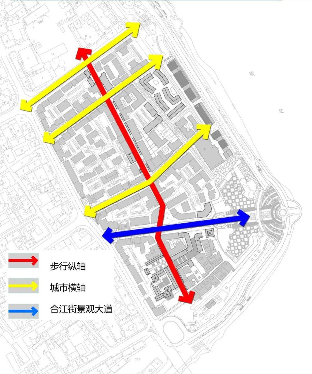 中鼎设计丨九大专项！推进合江门片区建筑景观风貌整治