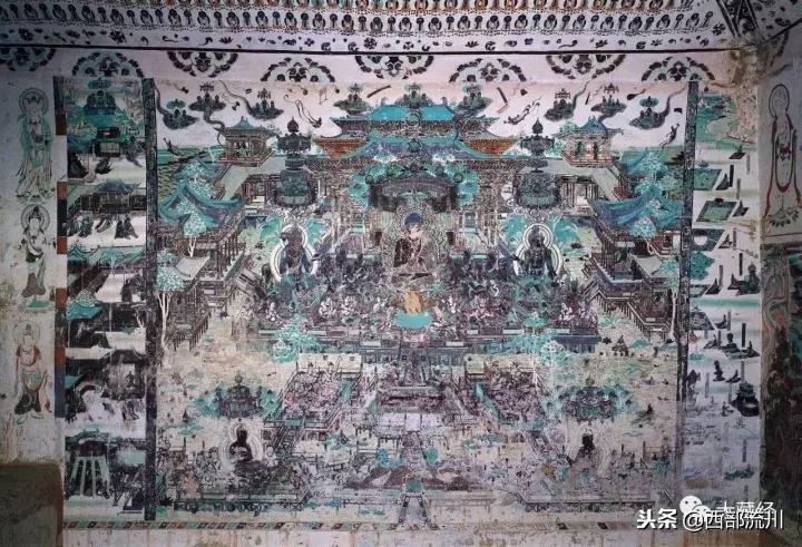 敦煌壁画西方净土篇,敦煌壁画与西方壁画