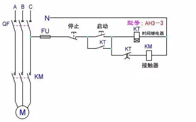自动控制电路图的实物接线,自动控制电路图及讲解视频