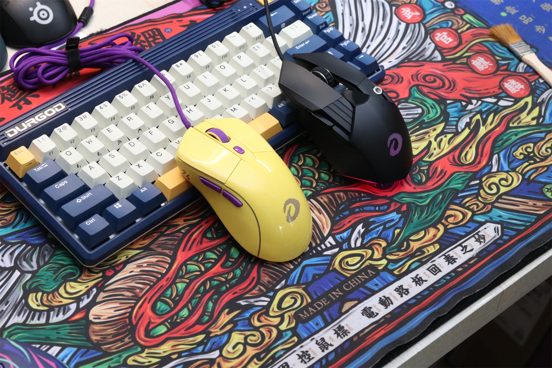 达尔优牧马人的鼠标怎么设置吃鸡,达尔优牧马人鼠标6代和五代