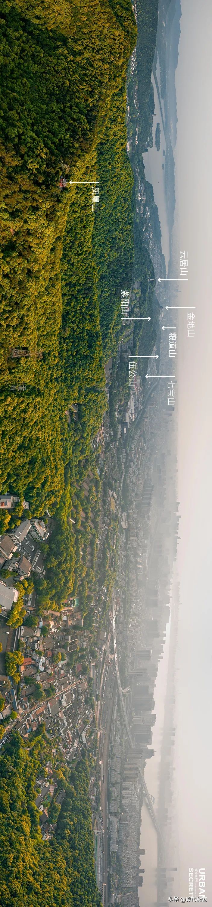 吴山和城隍山,城隍山吴山