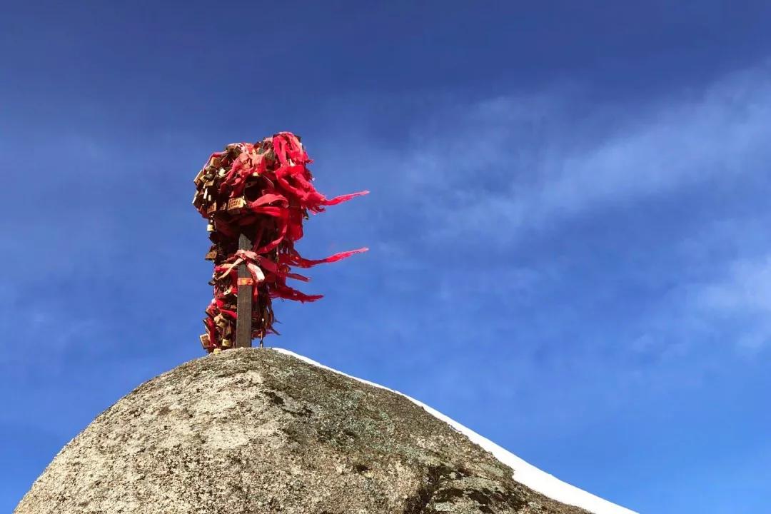 华山雾凇奇观在哪里,高空缆车赏雾凇