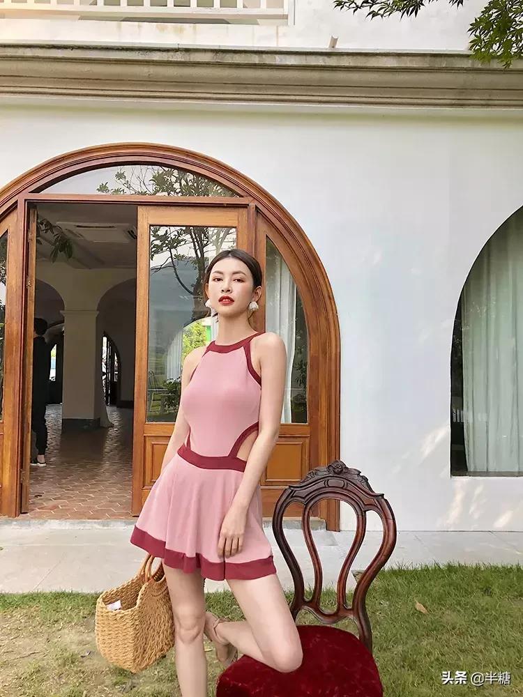 连衣裙海边度假沙滩裙超仙,超美海边度假裙